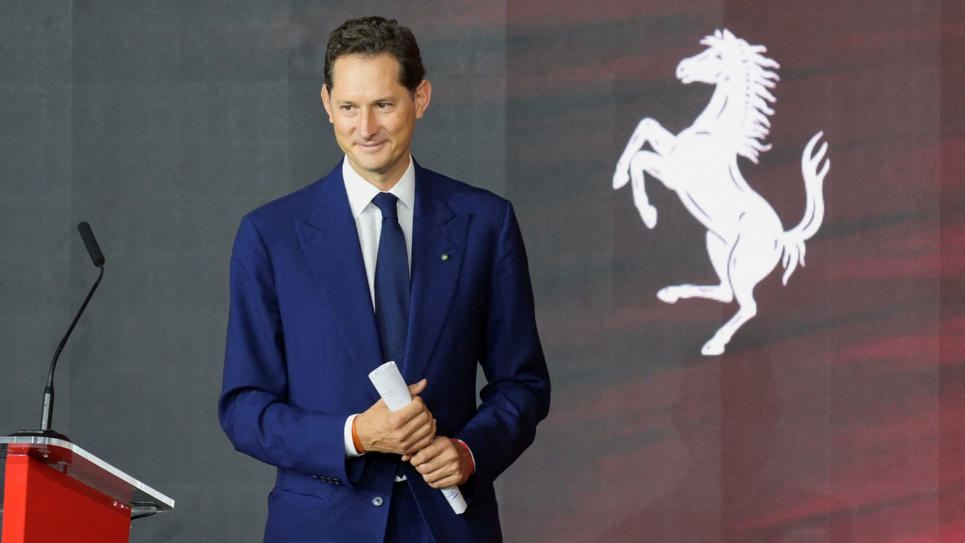 Ferrari’s chairman is bullish on AI. He’s less certain on monetization